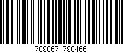 Código de barras (EAN, GTIN, SKU, ISBN): '7898671790466'