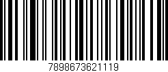 Código de barras (EAN, GTIN, SKU, ISBN): '7898673621119'