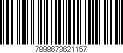 Código de barras (EAN, GTIN, SKU, ISBN): '7898673621157'