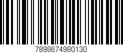 Código de barras (EAN, GTIN, SKU, ISBN): '7898674980130'