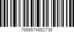 Código de barras (EAN, GTIN, SKU, ISBN): '7898674982738'