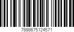 Código de barras (EAN, GTIN, SKU, ISBN): '7898675124571'