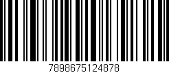 Código de barras (EAN, GTIN, SKU, ISBN): '7898675124878'