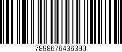 Código de barras (EAN, GTIN, SKU, ISBN): '7898676436390'