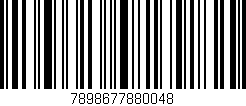 Código de barras (EAN, GTIN, SKU, ISBN): '7898677880048'
