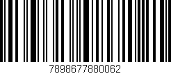 Código de barras (EAN, GTIN, SKU, ISBN): '7898677880062'