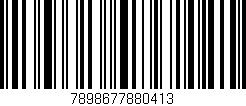 Código de barras (EAN, GTIN, SKU, ISBN): '7898677880413'