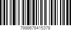 Código de barras (EAN, GTIN, SKU, ISBN): '7898678415379'