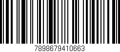 Código de barras (EAN, GTIN, SKU, ISBN): '7898679410663'