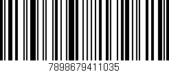 Código de barras (EAN, GTIN, SKU, ISBN): '7898679411035'