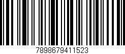 Código de barras (EAN, GTIN, SKU, ISBN): '7898679411523'