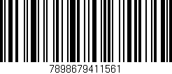 Código de barras (EAN, GTIN, SKU, ISBN): '7898679411561'
