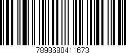 Código de barras (EAN, GTIN, SKU, ISBN): '7898680411673'