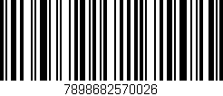 Código de barras (EAN, GTIN, SKU, ISBN): '7898682570026'