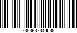 Código de barras (EAN, GTIN, SKU, ISBN): '7898687640038'