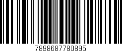 Código de barras (EAN, GTIN, SKU, ISBN): '7898687780895'