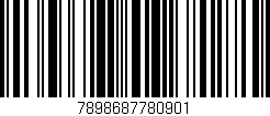 Código de barras (EAN, GTIN, SKU, ISBN): '7898687780901'
