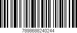 Código de barras (EAN, GTIN, SKU, ISBN): '7898688240244'