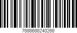 Código de barras (EAN, GTIN, SKU, ISBN): '7898688240268'