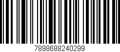 Código de barras (EAN, GTIN, SKU, ISBN): '7898688240299'