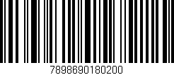 Código de barras (EAN, GTIN, SKU, ISBN): '7898690180200'