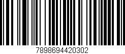 Código de barras (EAN, GTIN, SKU, ISBN): '7898694420302'