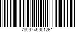 Código de barras (EAN, GTIN, SKU, ISBN): '7898749801261'