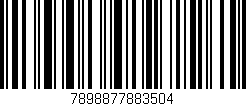 Código de barras (EAN, GTIN, SKU, ISBN): '7898877883504'
