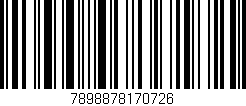 Código de barras (EAN, GTIN, SKU, ISBN): '7898878170726'