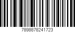 Código de barras (EAN, GTIN, SKU, ISBN): '7898878241723'