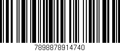 Código de barras (EAN, GTIN, SKU, ISBN): '7898878914740'