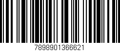 Código de barras (EAN, GTIN, SKU, ISBN): '7898901366621'