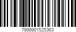 Código de barras (EAN, GTIN, SKU, ISBN): '7898901525363'