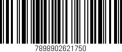 Código de barras (EAN, GTIN, SKU, ISBN): '7898902621750'
