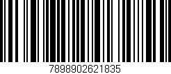 Código de barras (EAN, GTIN, SKU, ISBN): '7898902621835'