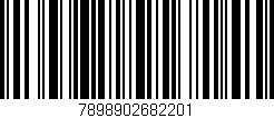 Código de barras (EAN, GTIN, SKU, ISBN): '7898902682201'