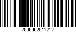 Código de barras (EAN, GTIN, SKU, ISBN): '7898902811212'