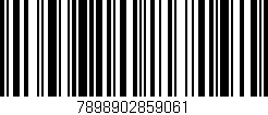 Código de barras (EAN, GTIN, SKU, ISBN): '7898902859061'