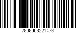 Código de barras (EAN, GTIN, SKU, ISBN): '7898903221478'