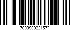 Código de barras (EAN, GTIN, SKU, ISBN): '7898903221577'