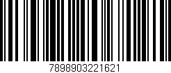 Código de barras (EAN, GTIN, SKU, ISBN): '7898903221621'