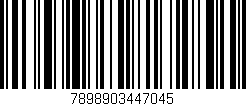 Código de barras (EAN, GTIN, SKU, ISBN): '7898903447045'