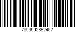 Código de barras (EAN, GTIN, SKU, ISBN): '7898903652487'