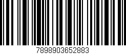Código de barras (EAN, GTIN, SKU, ISBN): '7898903652883'