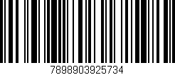Código de barras (EAN, GTIN, SKU, ISBN): '7898903925734'