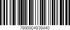 Código de barras (EAN, GTIN, SKU, ISBN): '7898904939440'
