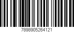 Código de barras (EAN, GTIN, SKU, ISBN): '7898905264121'