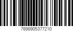 Código de barras (EAN, GTIN, SKU, ISBN): '7898905377210'