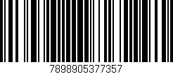 Código de barras (EAN, GTIN, SKU, ISBN): '7898905377357'