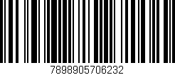 Código de barras (EAN, GTIN, SKU, ISBN): '7898905706232'